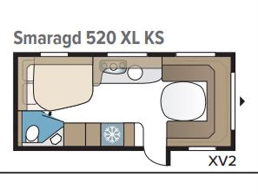 Kabe Smaragd 520 XL XV 2 KS Premium Line